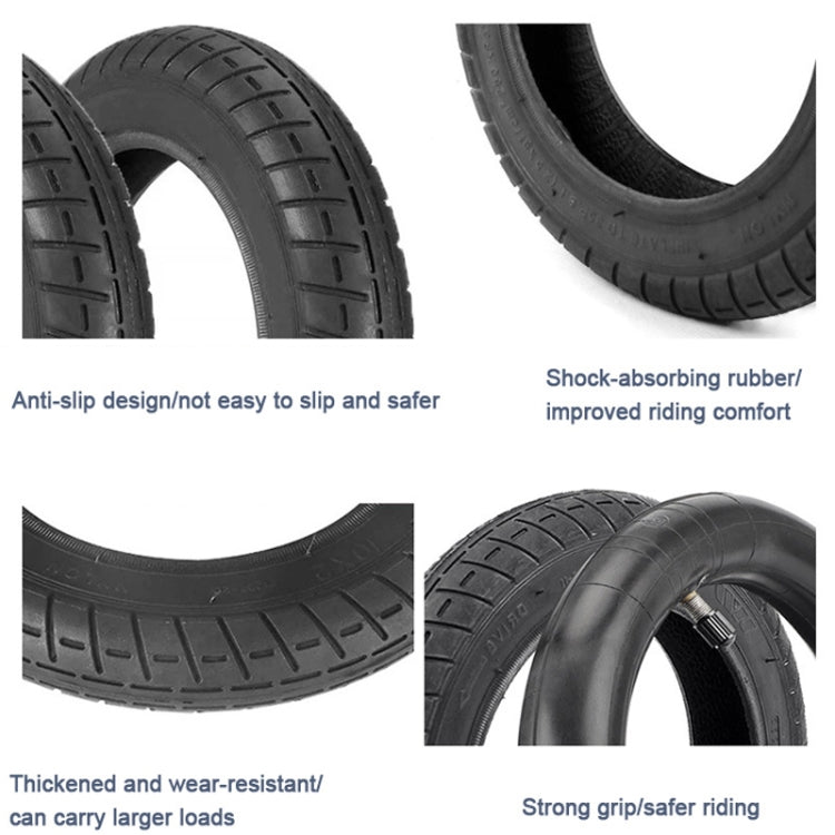 For Xiaomi M365/M365 Pro Electric Scooter 10 x 2 Inch Tire Inner Tube + Outer Tire Combination Reluova