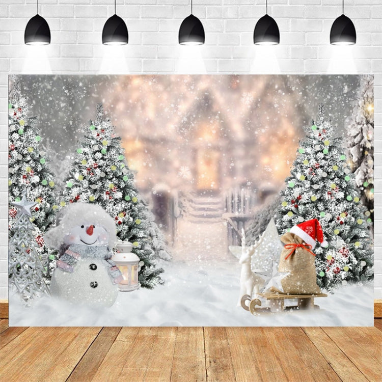 2.1 X 1.5m Holiday Party Photography Backdrop Christmas Decoration Hanging Cloth-Reluova