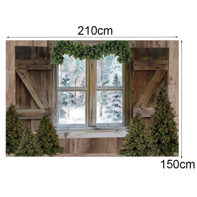 2.1 X 1.5m Holiday Party Photography Backdrop Christmas Decoration Hanging Cloth-Reluova