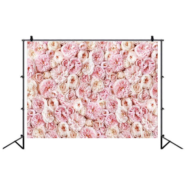 2.1 X 1.5m Festive Photography Backdrop 3D Wedding Flower Wall Hanging Cloth