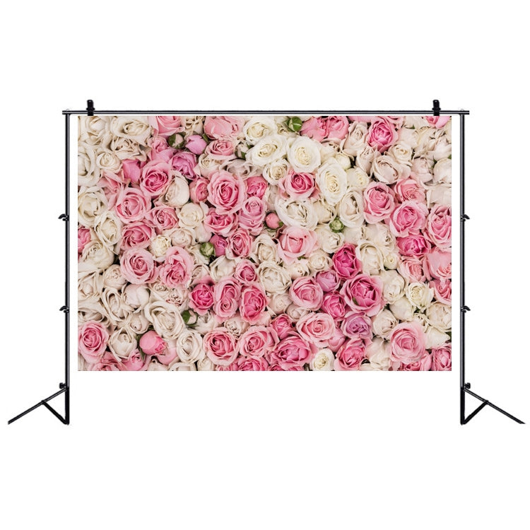 2.1 X 1.5m Festive Photography Backdrop 3D Wedding Flower Wall Hanging Cloth-Reluova