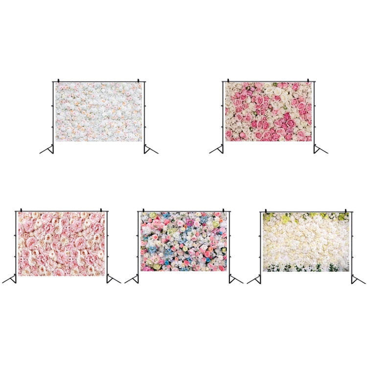 2.1 X 1.5m Festive Photography Backdrop 3D Wedding Flower Wall Hanging Cloth