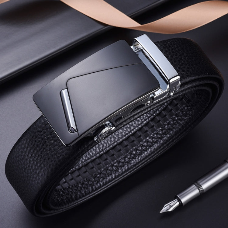 Men Leather Automatic Buckle Belt Business Style Waist Band My Store