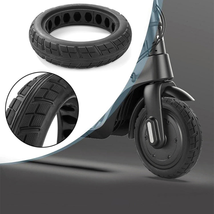 For Xiaomi M365 Series Scooter 8.5 x 2.0 Inch Honeycomb Solid Tire Inflatable Rubber Explosion-proof Tire Reluova