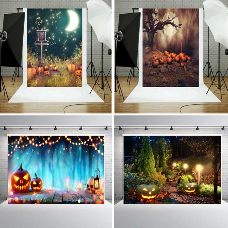 1.25x0.8m Holiday Party Photography Background Halloween Decoration Hanging Cloth, Series 2