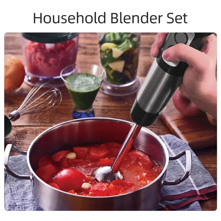 6-in-1 600W Multifunctional  Electric Blender Stainless Steel Food Cooking Stick-Reluova