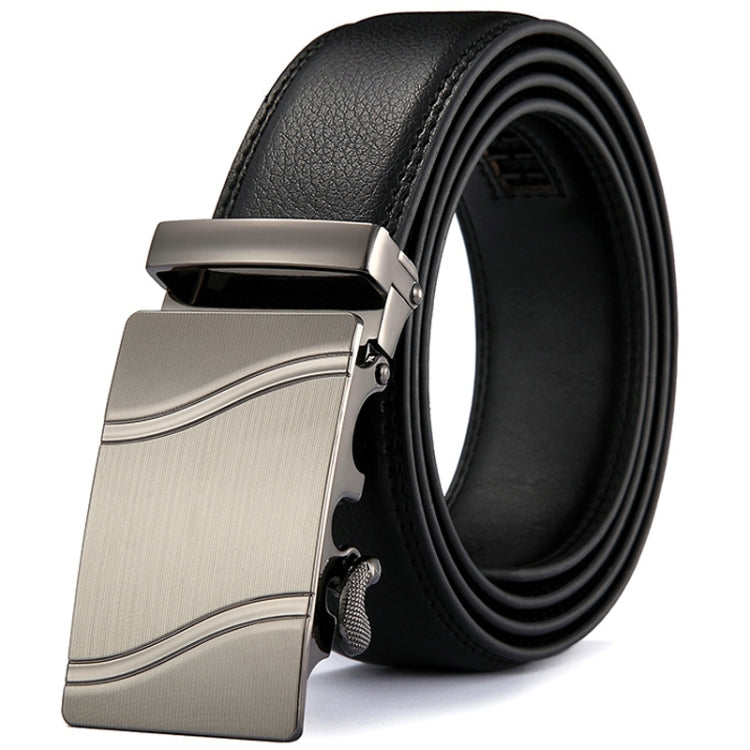 Men Automatic Buckle Belt Leather Waistband Business Style Trouser Belt My Store