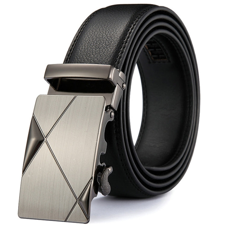 Men Automatic Buckle Belt Leather Waistband Business Style Trouser Belt My Store