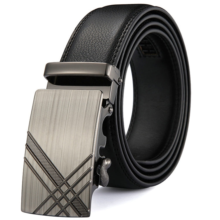 Men Automatic Buckle Belt Leather Waistband Business Style Trouser Belt My Store