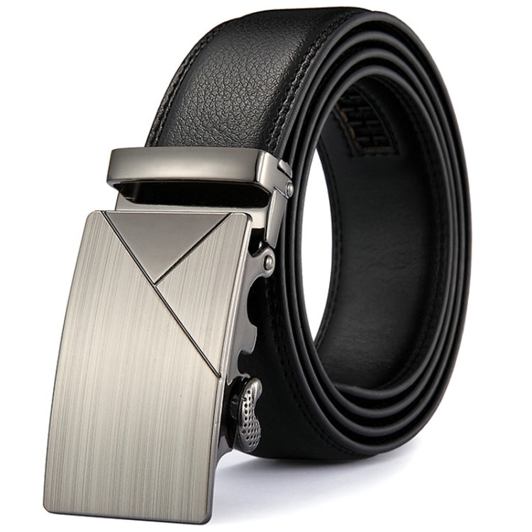 Men Automatic Buckle Belt Leather Waistband Business Style Trouser Belt My Store