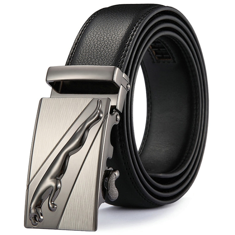 Men Automatic Buckle Belt Leather Waistband Business Style Trouser Belt My Store