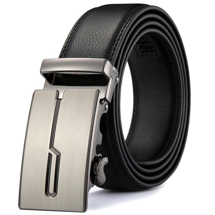 Men Automatic Buckle Belt Leather Waistband Business Style Trouser Belt My Store