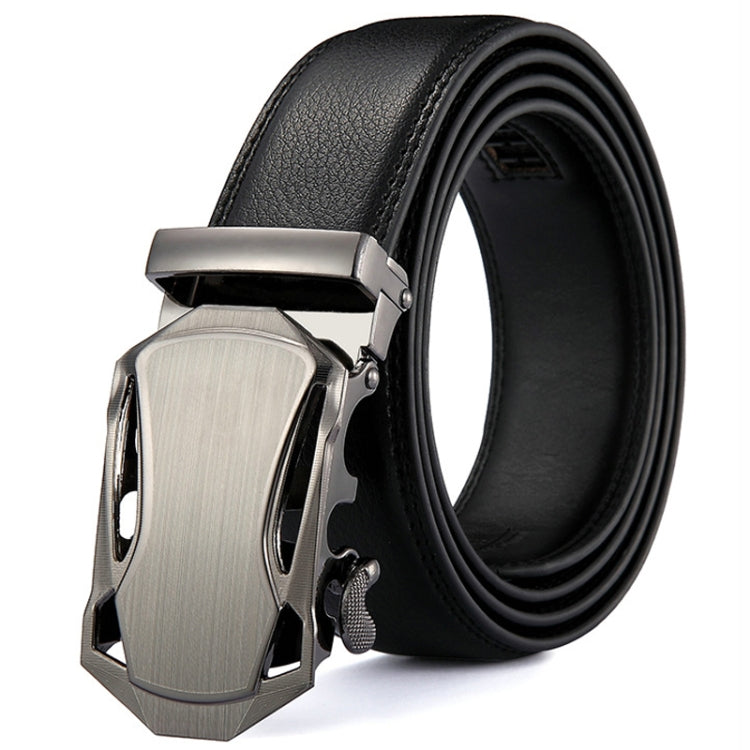 Men Automatic Buckle Belt Leather Waistband Business Style Trouser Belt My Store