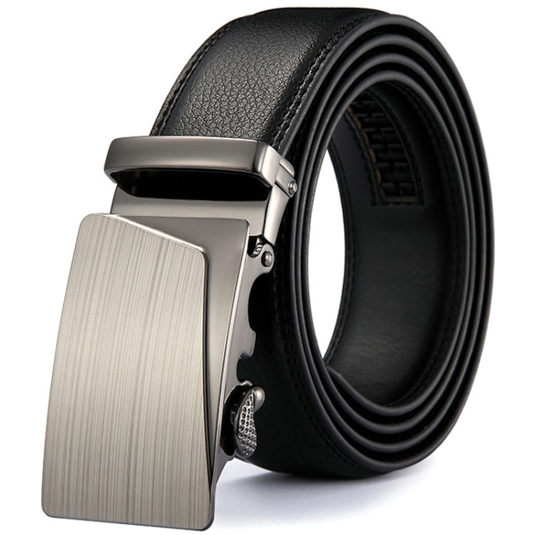 Men Automatic Buckle Belt Leather Waistband Business Style Trouser Belt My Store