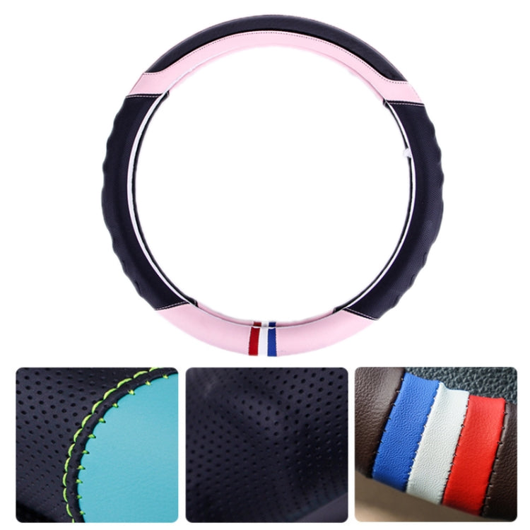 38cm Microfiber Leather Sports Colorful Car Steering Wheel Cover ÎҵÄÉ̵ê