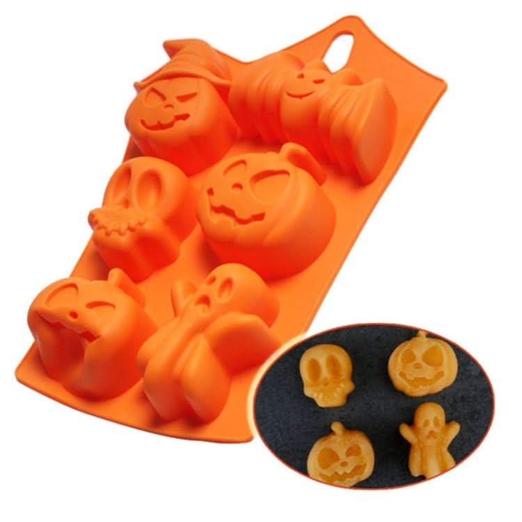 Halloween Chocolate Silicone Mold Handmade Baking Model DIY Cake Mold Reluova