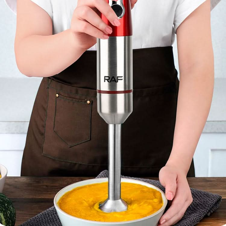 RAF 600W 2-blade Juicer Cooking Stick Stirring Rod  Blender Mixer,EU Plug Reluova