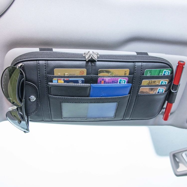 Car Driver License Storage Bag Sun Visor Sunglasses Card Holder ÎҵÄÉ̵ê