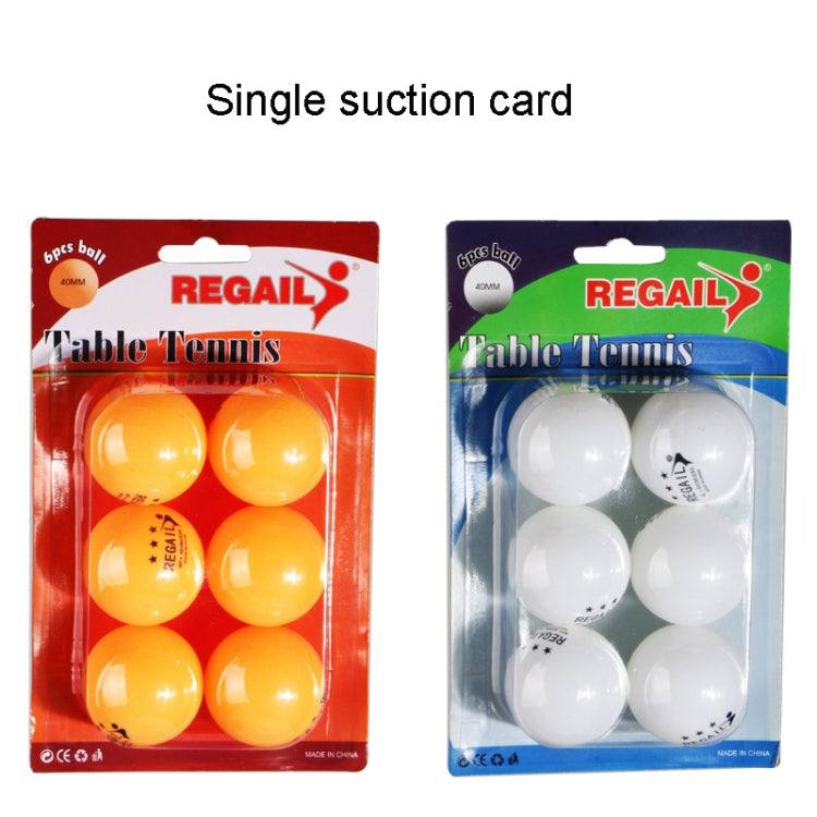 REGAIL 6pcs Training Table Tennis