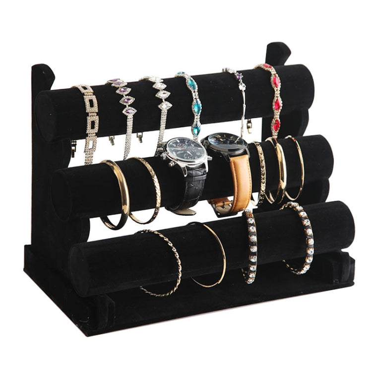 Detachable Velvet Bangle Bracelet Stand Watch Jewelry Display Rack My Store