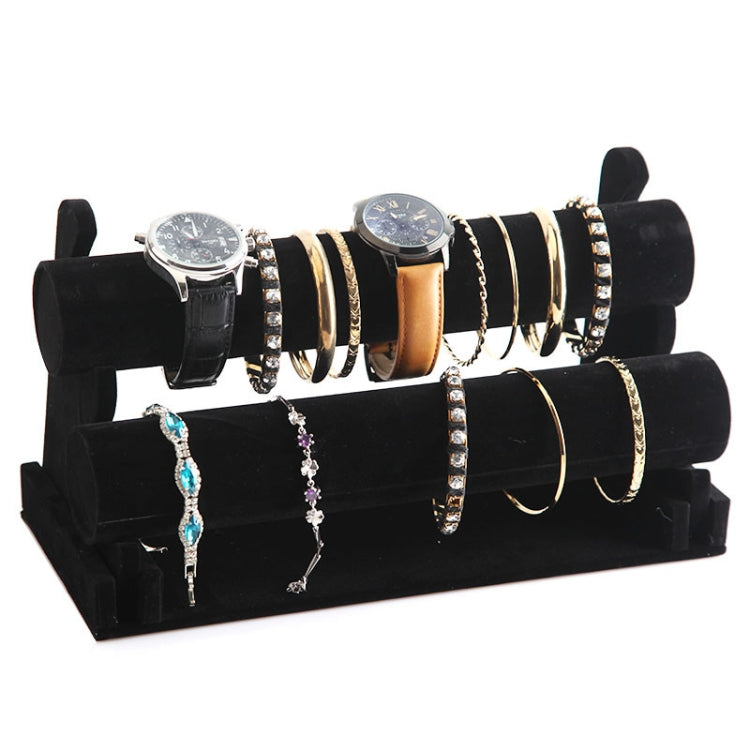 Detachable Velvet Bangle Bracelet Stand Watch Jewelry Display Rack My Store