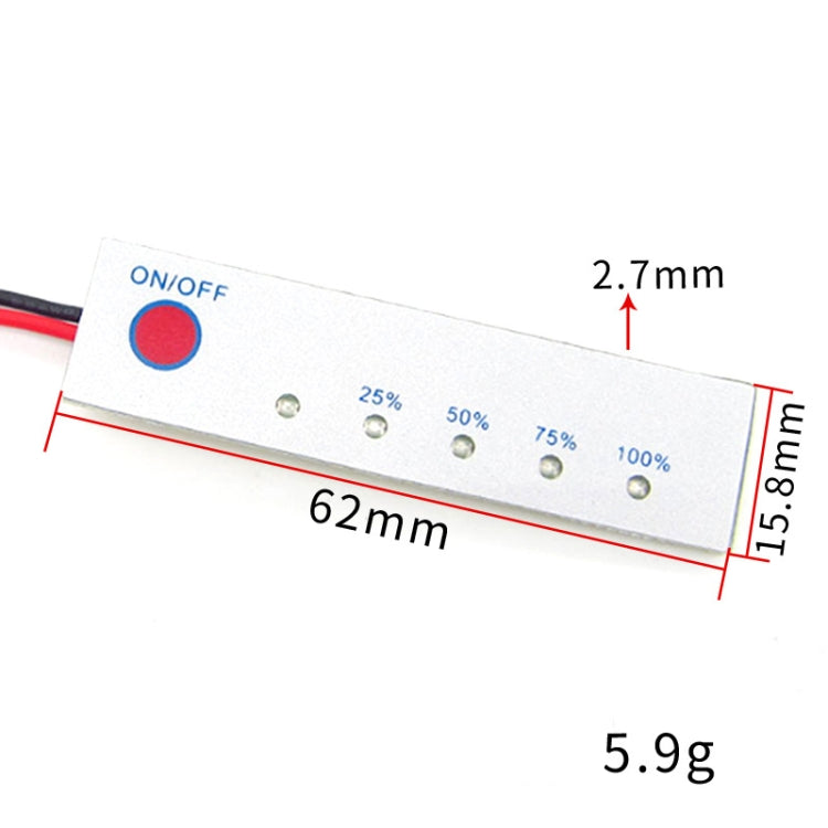 Lithium Battery Power Display Board Iron Phosphate Indicator Board Reluova