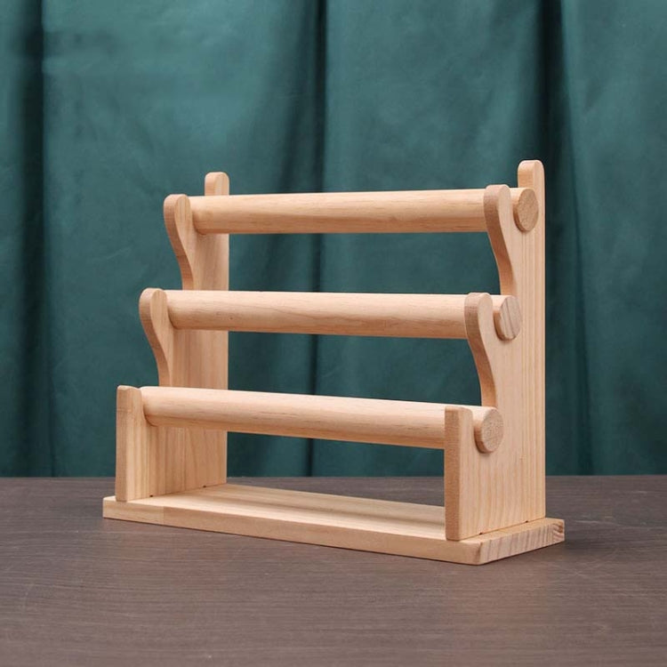 Solid Wood Detachable Jewelry Display Stand Watch Bangle Bracelet Storage Display Rack My Store