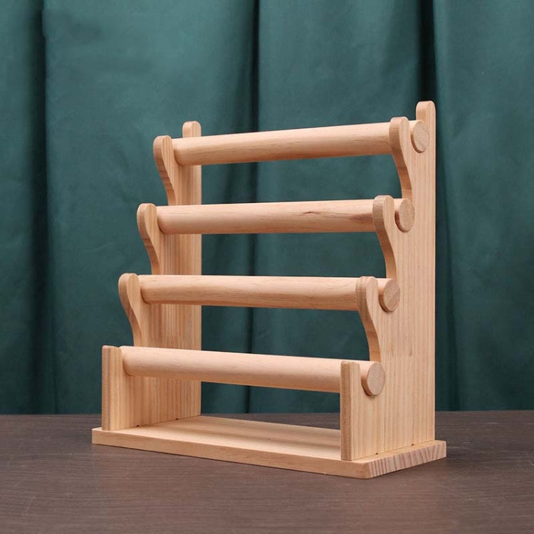 Solid Wood Detachable Jewelry Display Stand Watch Bangle Bracelet Storage Display Rack My Store