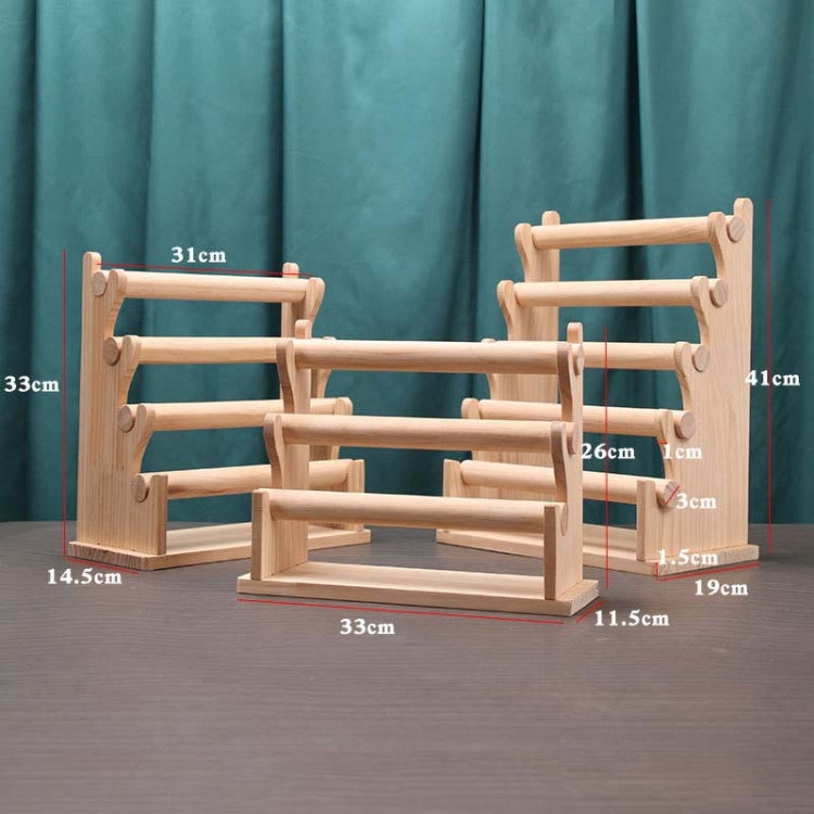 Solid Wood Detachable Jewelry Display Stand Watch Bangle Bracelet Storage Display Rack My Store