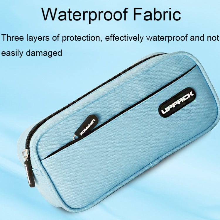 UPPACK Large Capacity Canvas Waterproof Pencil Case Student Stationery Bag My Store