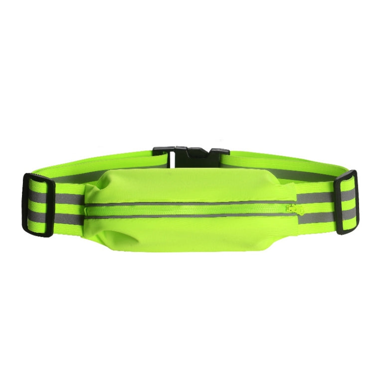 Women Men Running Bag Adjustable Reflective Waist Pouch Pack