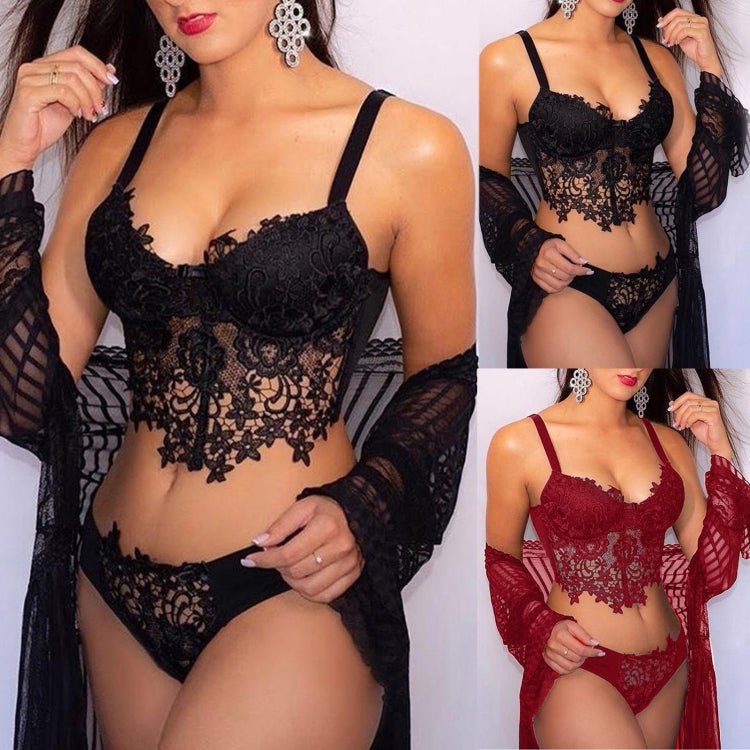 Push Up Bra & Panties Sets Women Sexy Lingerie Lace Underwear