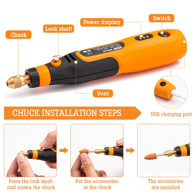 HILDA 3.6V Electrical Grinder Pen Precision Carving Micro Power Drill My Store