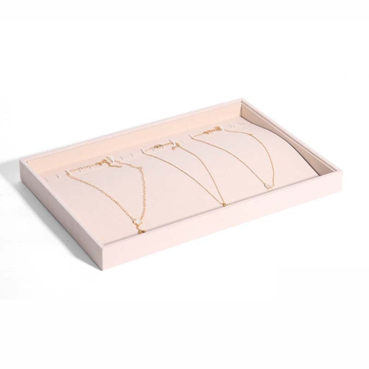 Suede Jewelry Storage Tray Necklace Pendant Bracelet Bangle Display Case My Store