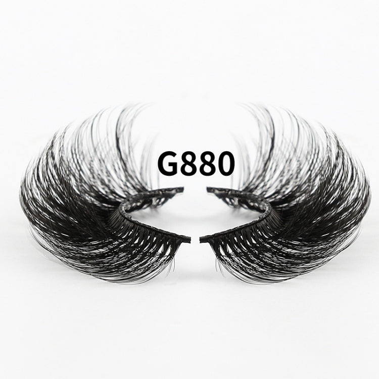 8pairs /Box Naturally Thick Eyelashes Large Curvature Curling False Eyelashes My Store