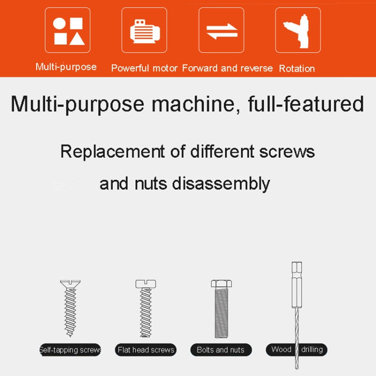 HILDA Multi-Function Li-Ion Screwdriver Mini Screwdriver Set