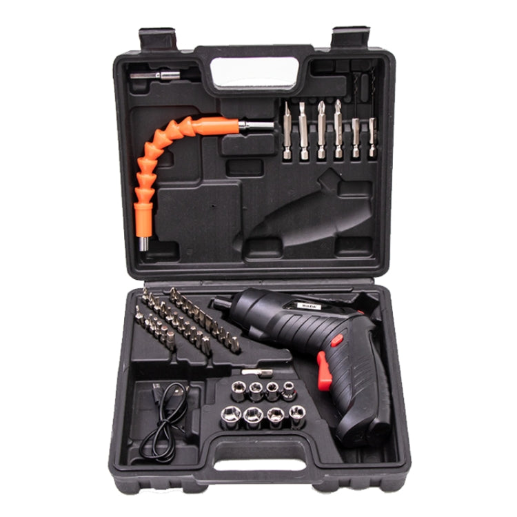 HILDA 47pcs /Set Multi-Function Li-Ion Screwdriver Mini Screwdriver