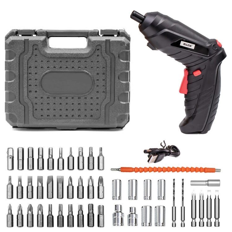 HILDA 47pcs /Set Multi-Function Li-Ion Screwdriver Mini Screwdriver My Store