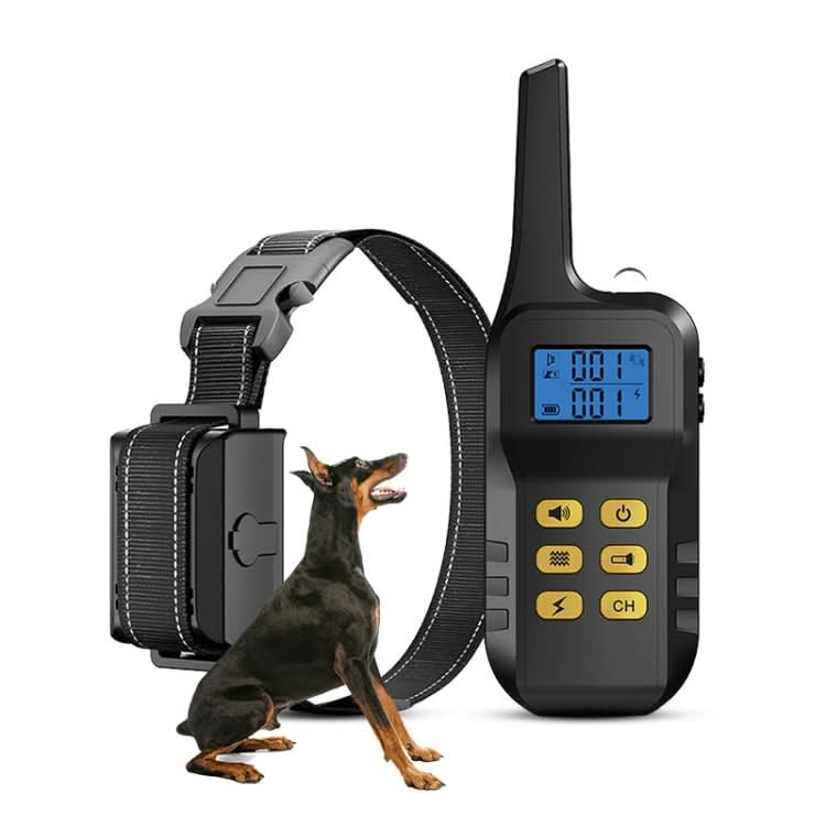 Pet Smart Electric Shock Training Waterproof Collar 1000m Remote Control Dog Training Device - Reluova