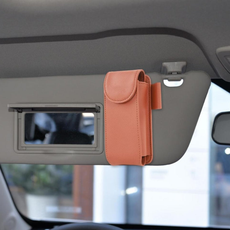 Car Glasses Clip Sun Visor Installation Sundry Storage Bag ÎҵÄÉ̵ê