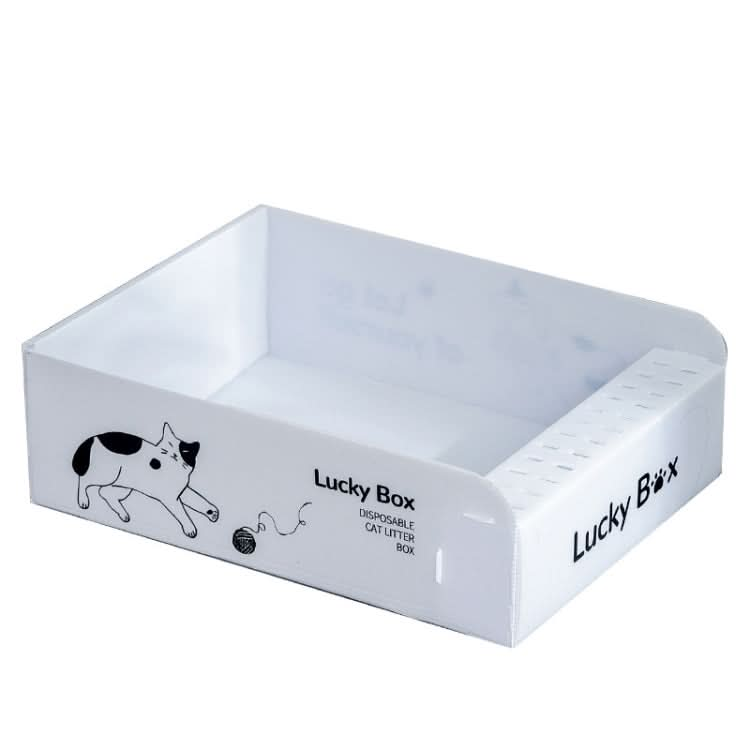 Portable Disposable Cat Litter Pan Open No Wash Litter Tray - Reluova