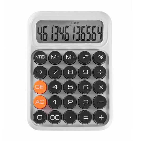 12-digit Mechanical Keyboard Calculator Office Student Exam Calculator Display