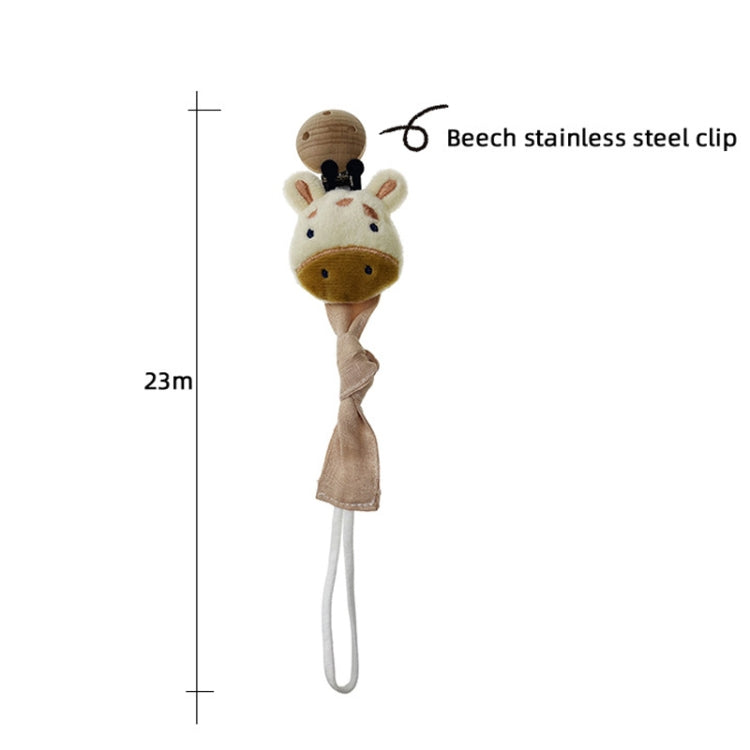 Animal Head Pacifier Chain Newborn Pacifier Clip My Store