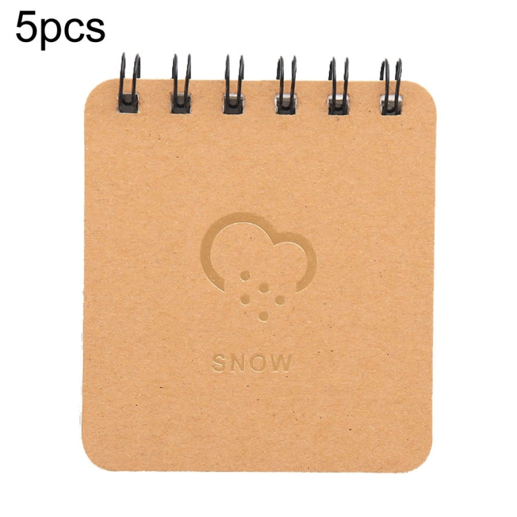 5pcs Small Portable Notebook Mini Pocket Coil Notes My Store