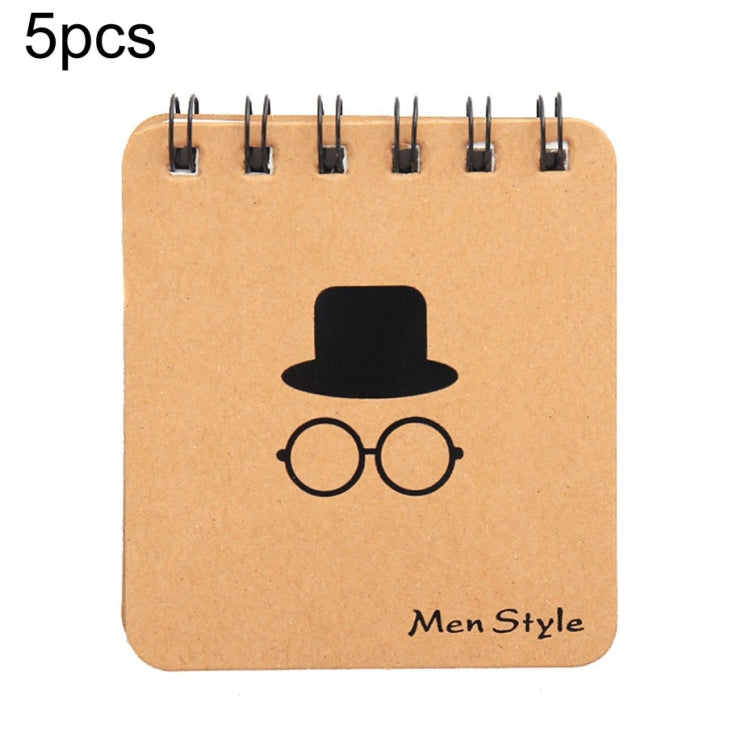 5pcs Small Portable Notebook Mini Pocket Coil Notes My Store