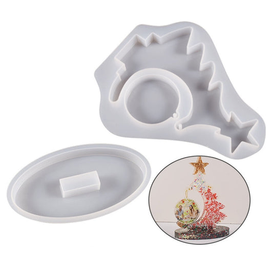 Crystal Epoxy Resin Christmas Tree Silicone Mold My Store