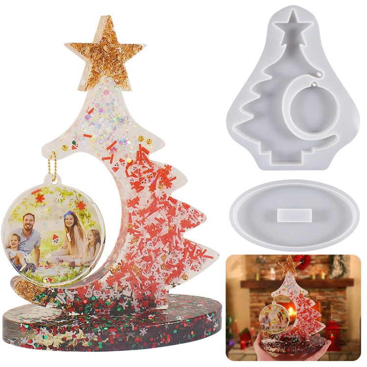 Crystal Epoxy Resin Christmas Tree Silicone Mold