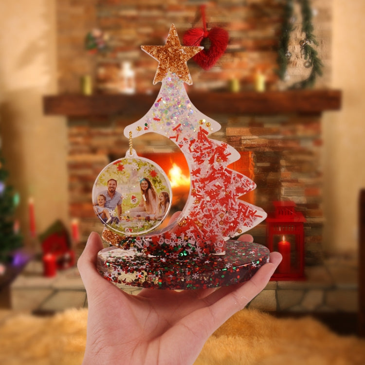 Crystal Epoxy Resin Christmas Tree Silicone Mold