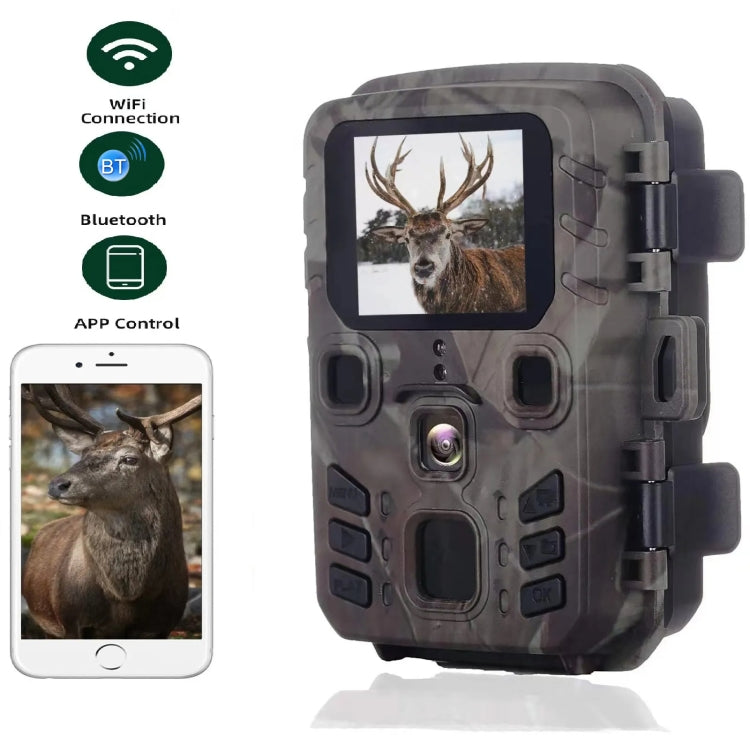 24MP+1296P WIFI+Bluetooth Infrared Night Vision Tracking Hunting Camera Reluova