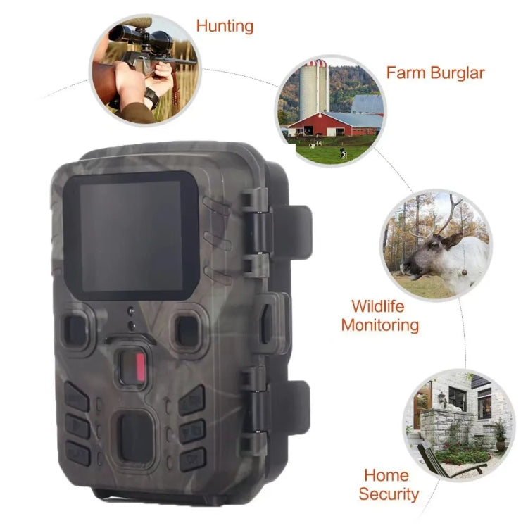 24MP+1296P WIFI+Bluetooth Infrared Night Vision Tracking Hunting Camera Reluova